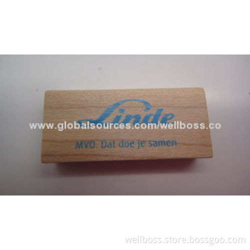 Wooden/Bamboo USB Flash Drive with 2.0 Interface, Logos Can be Made Using Laser Technique/Printing